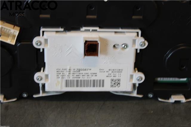 Instrumentpanel til Peugeot 508 2011-2014 (Type I, Fase 1)  (9822726080|)