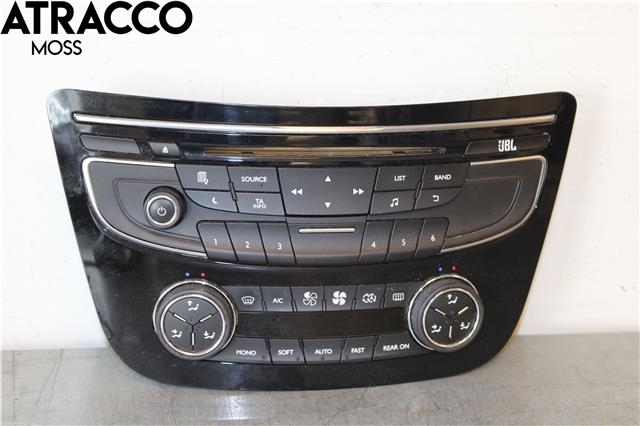 Varmeapparat betjening til Peugeot 508, 2011-2014 (Type I, Fase 1)  (98023795XZ)
