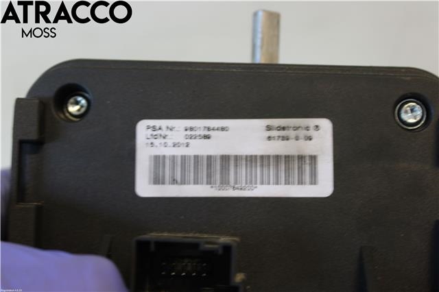 Girstang/girvelger automat til Peugeot 508 2011-2014 (Type I, Fase 1)  (9801784480|)