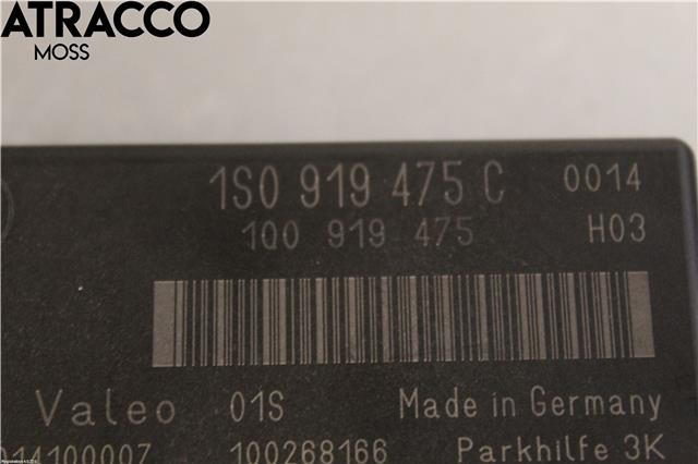 Styreenhet parkering til Škoda Citigo-e 2019-->> (1S0919475C|)