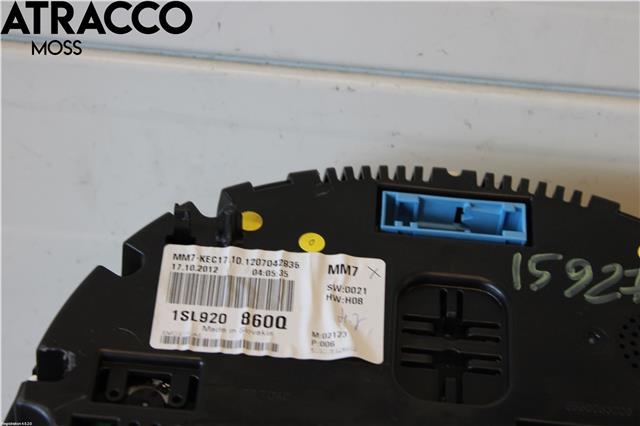 Instrumentpanel til Seat Ibiza 2008-2017 (Type IV)  (1SL920860H|)