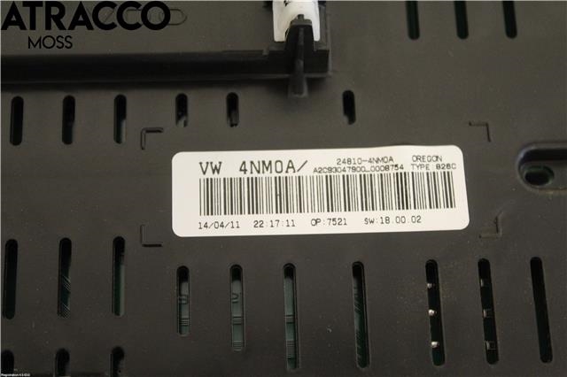 Instrumentpanel til Nissan Leaf 2011-2017 (Type I)  (248104NM0A|)