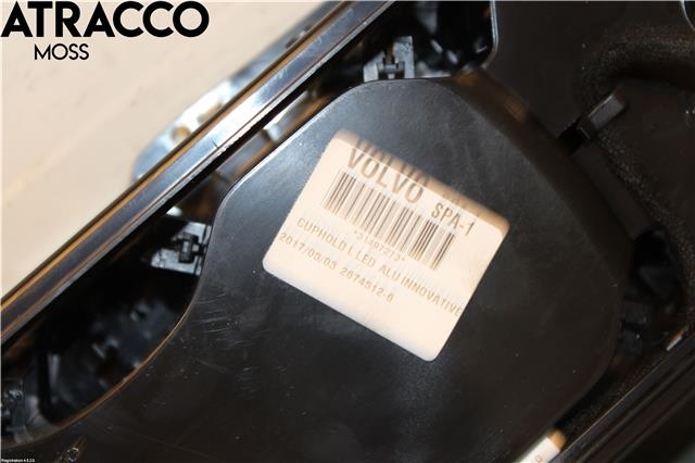 Dashbord koppholder til Volvo XC90 2015-2025 (Type II)  (31377368|)