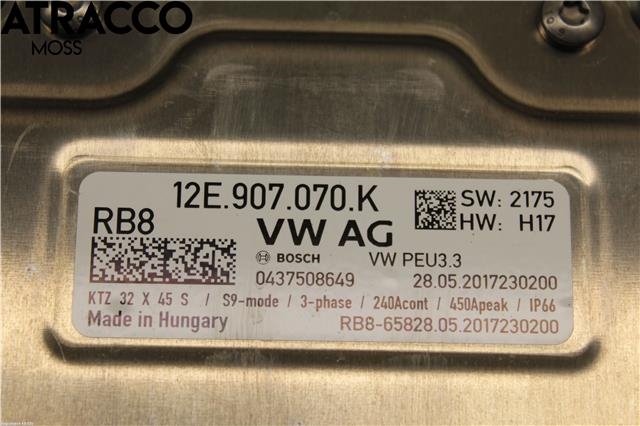 Styreenhet diverse til Škoda Citigo-e 2019-->>  (12E907070K|)