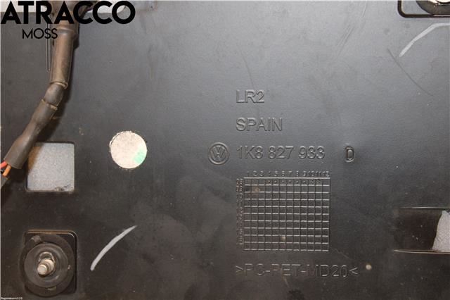 Spoiler bakluke til VW Scirocco 2008-2013  (1K8827933E|)