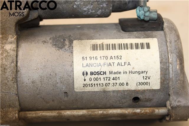 Starter diesel til Opel Combo D 2012-2018  (95522393|)