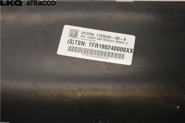 Diverse deler til Tesla Model 3 2018-2023 (Fase 1) (110354500A|)