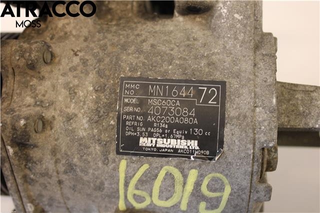 Aircondition kompressor til Mitsubishi Colt 2009-2013 (Type VII, Fase 2)  (MN164472|)
