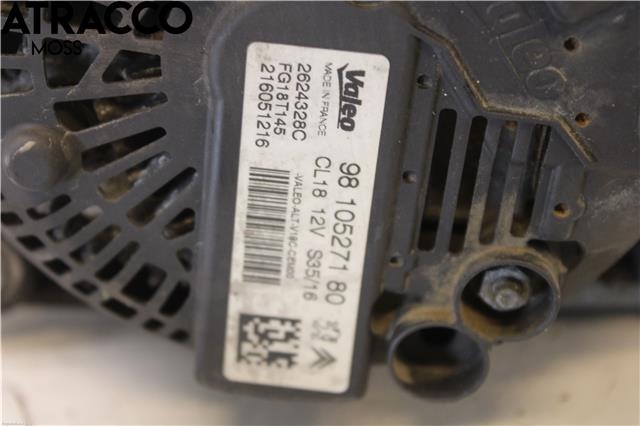 Dynamo til Peugeot 308 2013-2021 (Type II)  (9678058480|)
