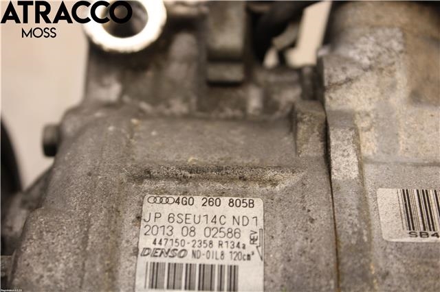 Aircondition kompressor til Audi A6, Allroad 2012-2014 (Type III, Fase 1) (C7) (C7) (4G0260805B|)