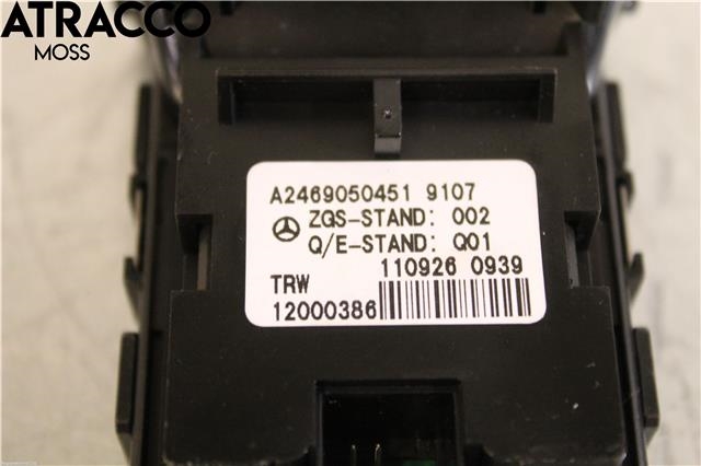 Bryter elektrisk håndbrekk/parkbrems til Mercedes B-Klasse 2011-2018 (W246) (W246) (A2469050451|)