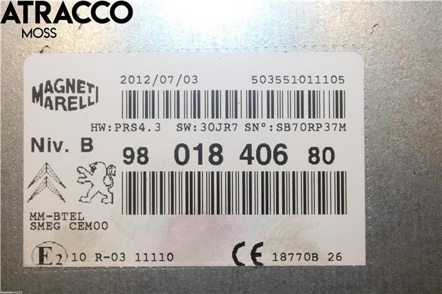 Bilstereo til Peugeot 208 2012-2019 (Type I) (1608758880|)