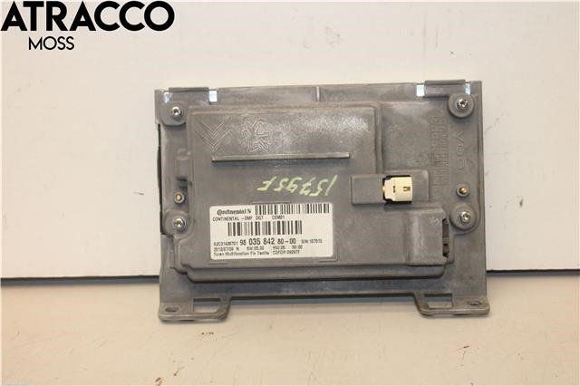 Multimedia display (MCU - Media Controller Unit) til Peugeot 208 2012-2019 (Type I) (9803584280|)
