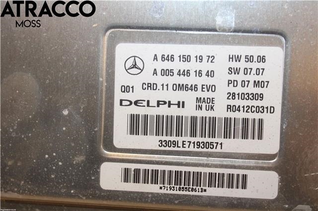 Styreenhet motor til Mercedes C-Klasse 2007-2011 (Fase 1) (W204) (W204) (A6461501972|)