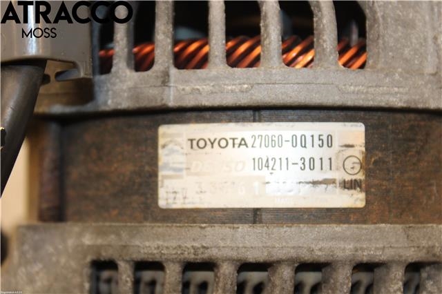 Dynamo til Toyota Yaris 2012-2014 (Type III, Fase 1)  (270600Q151|)