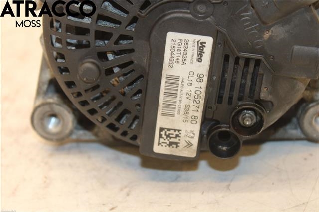 Dynamo til Citroën Berlingo 2008-2015 (Type II, Fase 1)  (9810527180|)