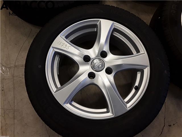 Hjulsett aluminium sommer til Peugeot 208 2012-2019 (Type I)  