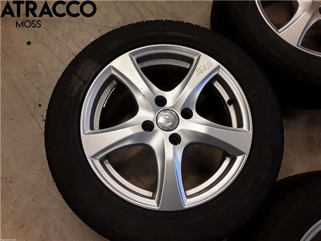 Hjulsett aluminium sommer til Peugeot 208 2012-2019 (Type I)  