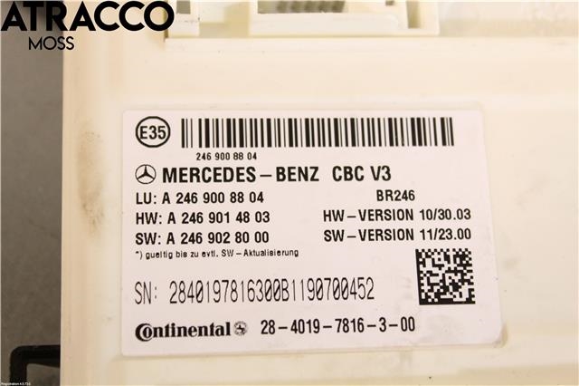 Styreenhet diverse til Mercedes B-Klasse 2011-2018 (W246) (W246) (A2469002000|)