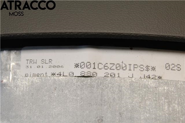Airbag rattpute til Audi Q7 2006-2010 (Type I, Fase 1)  (4L0880201Q|)
