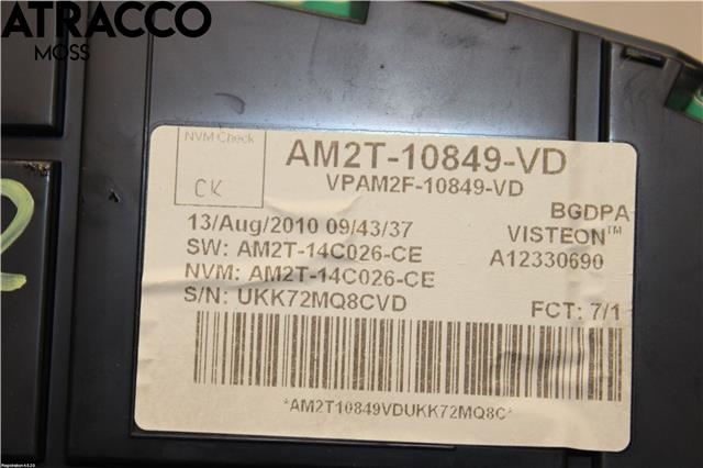 Instrumentpanel til Ford S-Max 2006-2010 (Type I, Fase 1) (1742045|)