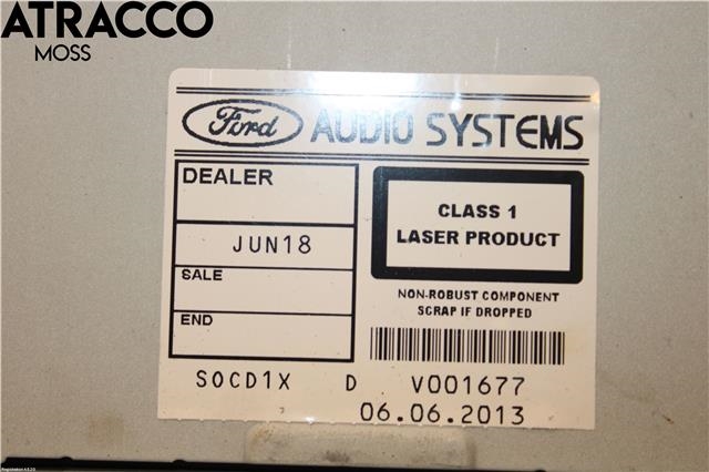 Bilstereo til Ford S-Max 2010-2015 (Type I, Fase 2)  (1836341|)