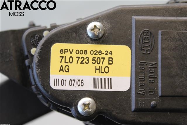 Pedal gass til Audi Q7 2006-2010 (Type I, Fase 1)  (7L0723507D|)
