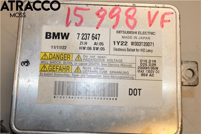 Styreenhet xenon/ballast til BMW 1-Serie 2011-2015 (Fase 1) (F20/F21) (F20/F21) (63117318327|)