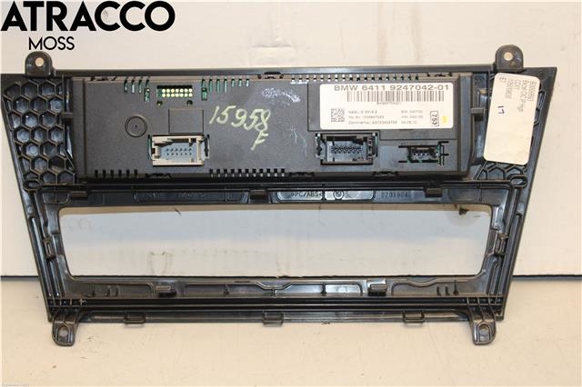 Varmeapparat betjening til BMW X3 2010-2017 (F25) (F25) (64119289960|)