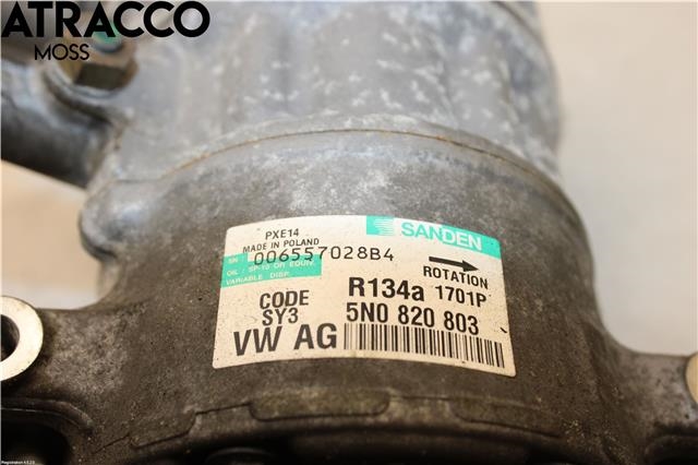 Aircondition kompressor til Audi A3 2003-2008 (Type II, Fase 1)  (1K0820808BX|)