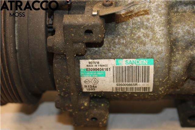 Aircondition kompressor til Nissan Qashqai 2010-2014 (Type I, Fase 2)  (2763000Q3J|)