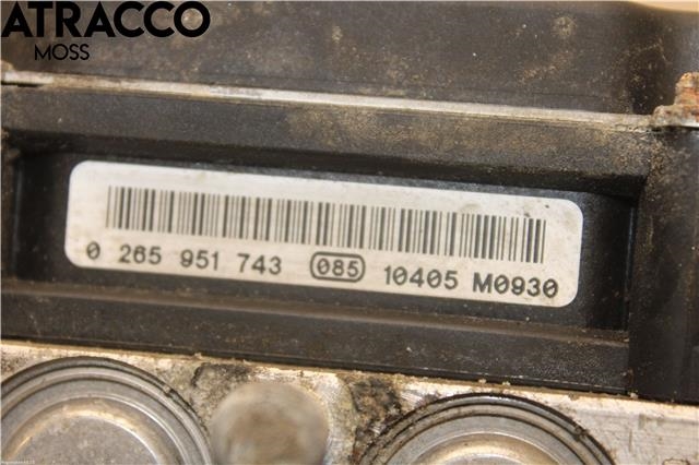 ABS sentral til Nissan Qashqai 2010-2014 (Type I, Fase 2)  (47660BR20E|)