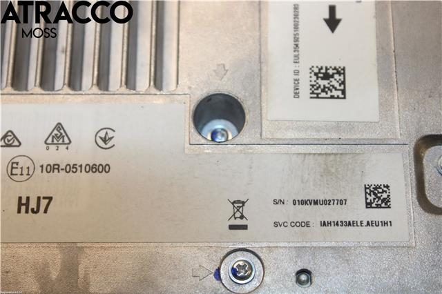 Multimedia display (MCU - Media Controller Unit) til Hyundai Ioniq Electric 2019-->> (Fase 2) (96560G7230VCS|)