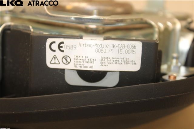 Airbag rattpute til Honda Civic 2006-2011 (Type VIII)  (77810SNBG80ZA|)