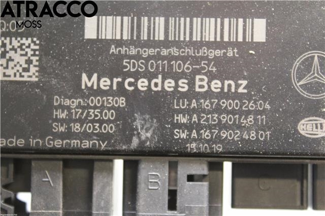 Styreenhet hengerfeste til Mercedes E-Klasse 2016-2023 (W213) (W213) (A1679002604|)