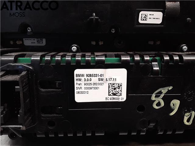 Varmeapparat betjening til BMW 5-Serie 2010-2017 (F10/F11) (F10/F11) (61319328425|)