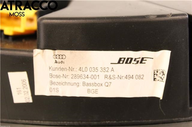 Bilstereo høyttaler til Audi Q7 2006-2010 (Type I, Fase 1)  (4L0035382B|)