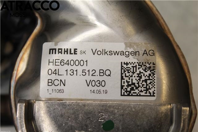 EGR-kjøler til Škoda Octavia 2017-2020 (Type III, Fase 2)  (04L131512BQ|)