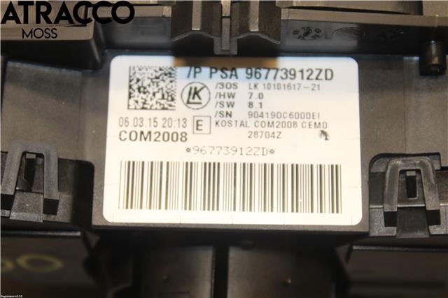 Bryter combi til Peugeot 3008 2009-2016 (Type I)  (6242WP|)