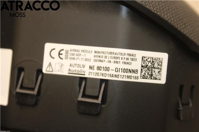 Airbag rattpute til Hyundai Ioniq 5 2021-->> (80100GI100NNB|)
