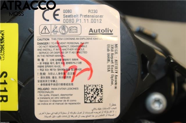 Sikkerhetsbelte bak høyre til Hyundai Ioniq 5 2021-->> (89820GI200NNB|)