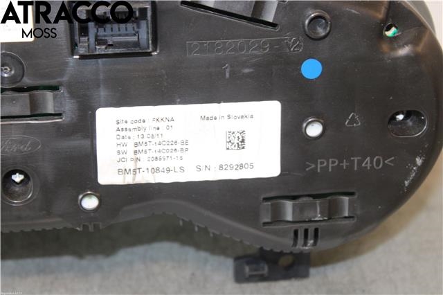 Instrumentpanel til Ford Focus 2011-2014 (Type III, Fase 1)  (5580297|)