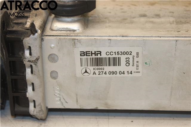 Intercooler til Mercedes C-Klasse 2014-2018 (Fase 1) (W205) (W205) (A2740900414|)