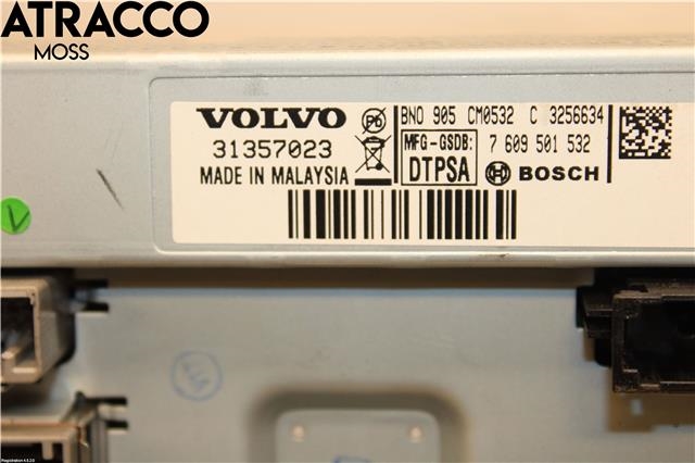 Multimedia display (MCU - Media Controller Unit) til Volvo V60 2010-2013 (Type I, Fase 1)  (36001981|)