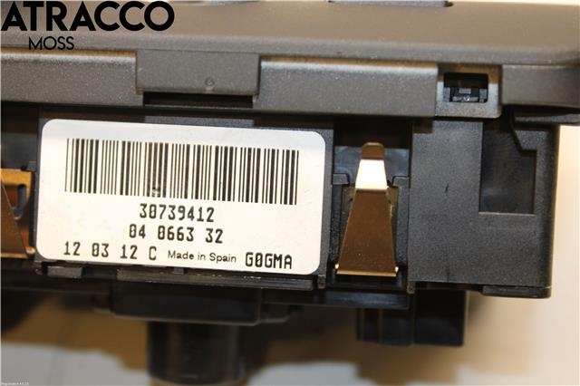Bryter lys til Volvo V60 2010-2013 (Type I, Fase 1)  (31443846|)