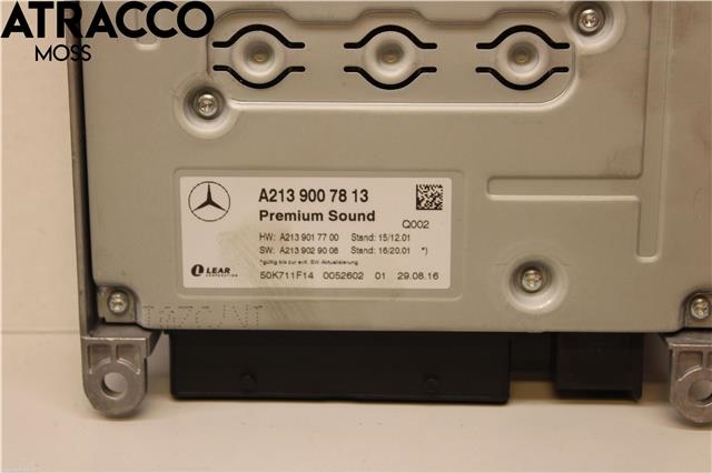 Bilstereo forsterker til Mercedes E-Klasse 2016-2023 (W213) (W213) (A2139007813|)