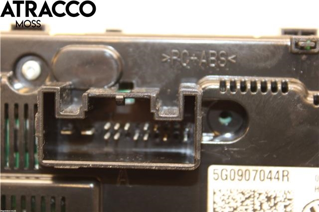 Varmeapparat betjening til VW Golf VII 2012-2017 (Fase 1) (5G0907044BD|)