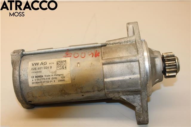Starter til Audi A3, 2009-2012 (Type II, Fase 2)  (02E911024B)