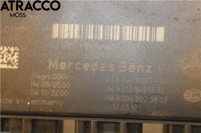 Styreenhet hengerfeste til Mercedes C-Klasse 2007-2011 (Fase 1) (W204) (W204) (A2049007905|)