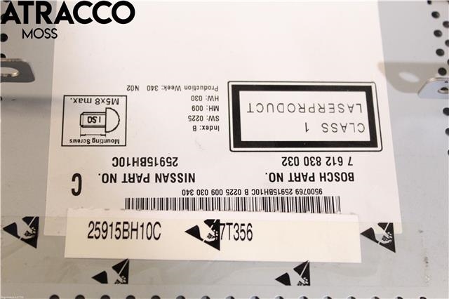Bilstereo navigasjon til Nissan Juke 2010-2014 (Fase 1)  (25915BH10C|)